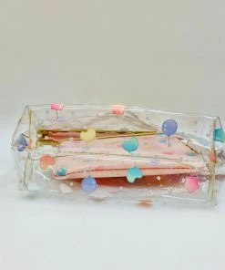 ENESCO Little Twin Stars Balloons 2 Pc Pouch Set