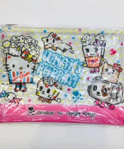 Weactive Inc Hello Kitty X Toki Vinyl Big Flat Pouch Ast Tokidoki