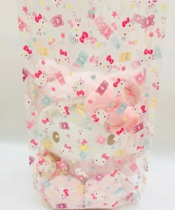Hello Cutie Shop Hello Kitty 2 Pcs Large Cellophane Bag Set