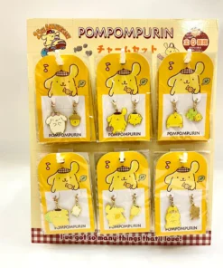 Sanrio Inc Pompompurin Treasure Mini Charms
