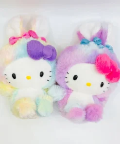 Weactive Inc Hello Kitty Rainbow Easter Rabbit Plush