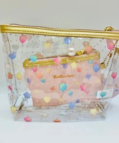 ENESCO Little Twin Stars Balloons 2 Pc Pouch Set