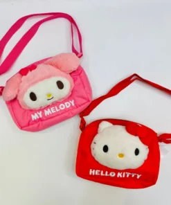 Weactive Inc Sanrio Face Plush Shoulder Pouch