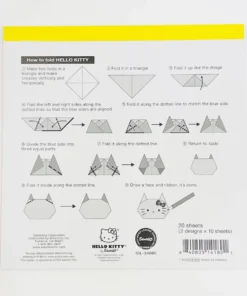 Weactive Inc Memo Pads Hello Kitty Japan Pop Origami Memo