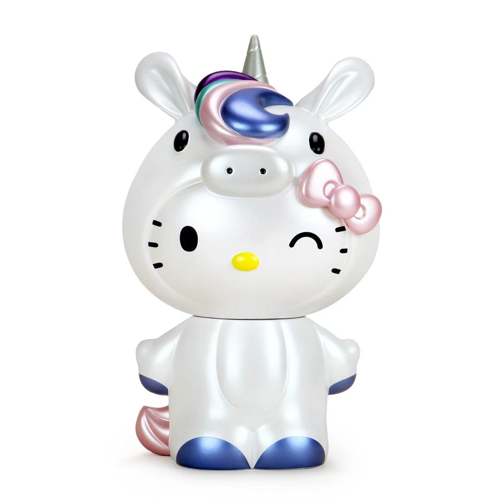 KidRobot X Hello Kitty Unicorn 8in Vinyl Art Figure - Pastel Pearl Edition Toys 4 KidRobot X Hello Kitty Unicorn 8in Vinyl Art Figure - Pastel Pearl Edition Toys