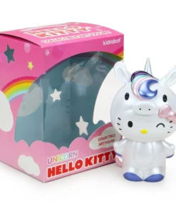 KidRobot X Hello Kitty Unicorn 8in Vinyl Art Figure - Pastel Pearl Edition Toys