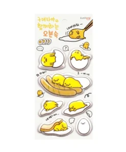BANZAI LA Gudetama Squishy Stickers