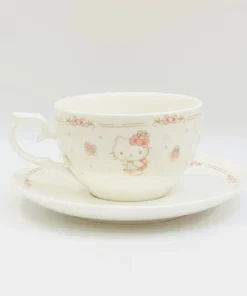 ENESCO Kitchen Hello Kitty Birthday Perfume Cup Saucer