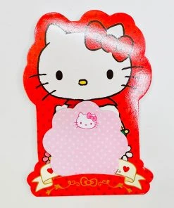 Weactive Inc Memo Pads Hello Kitty Memo With Sticky Notes AST