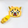 Hello Cutie Shop Wallets & Pouches Aggretsuko Face Pouch W/ Tail