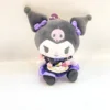 Sanrio Inc Kuromi Royal Princess Mascot Plush Keychain