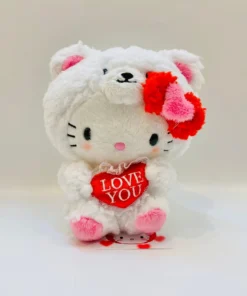 Weactive Hello Kitty Valentine Bear Bean Doll Plush