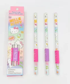 WEACTIVE Hello Kitty Aurora Pencils With Grips