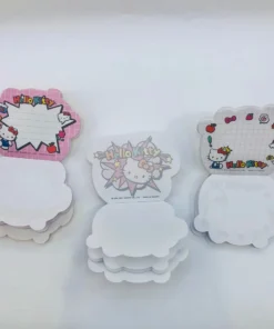 Weactive Inc Memo Pads Hello Kitty Pink Pop Diecut Memo Pad Ast
