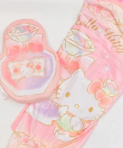 ENESCO Seasonal Hello Kitty Birthday Perfume Blanket With Pouch