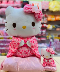Weactive Inc Hello Kitty PINK Sakura Sitting Plush