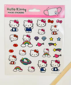 Weactive Inc Stickers Hello Kitty Mask Sticker AST