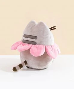 Hello Cutie Shop Pusheen Pink Flower Petals 9.5in Plush