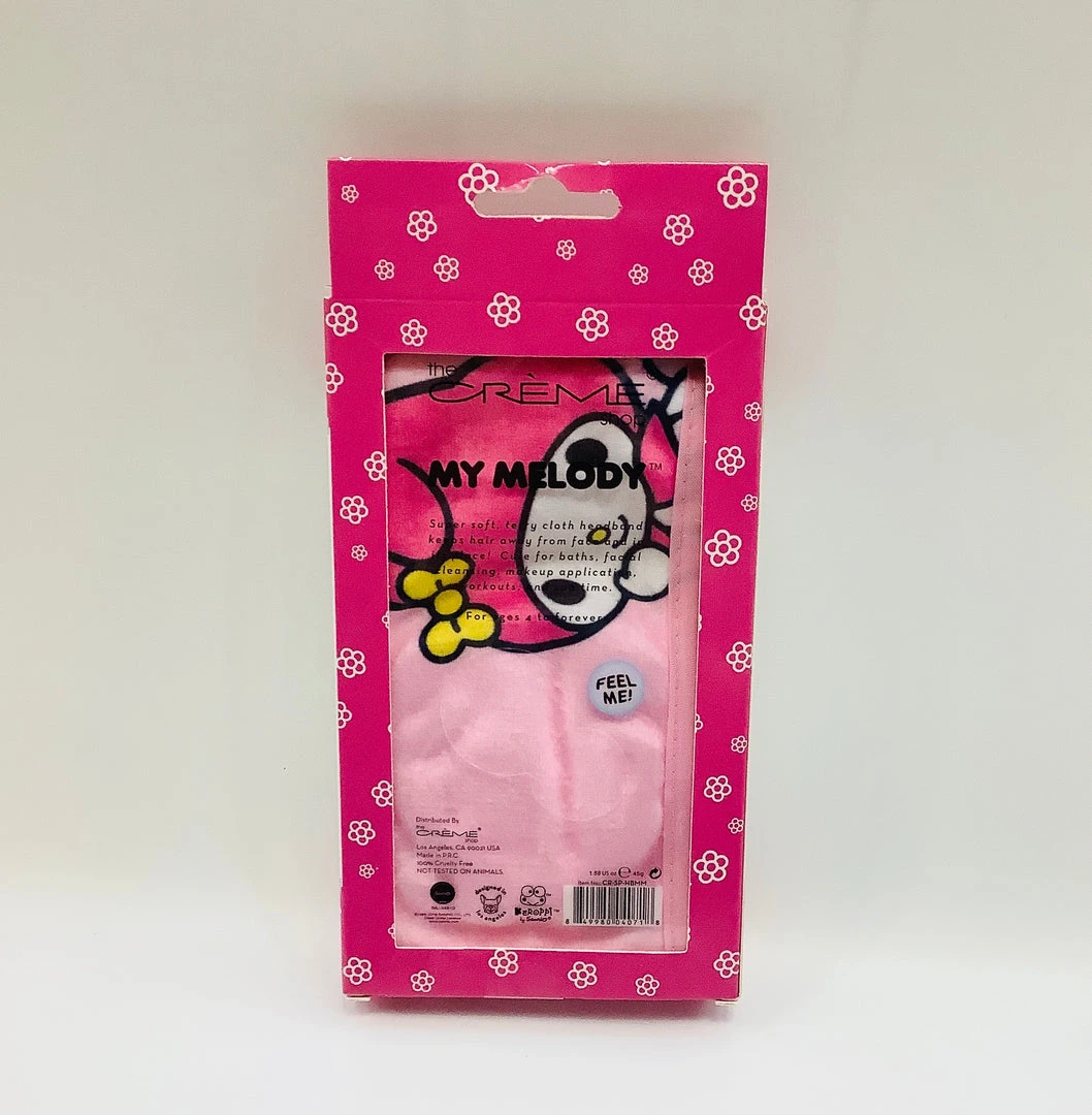 The Creme Shop My Melody X The Crème Shop Spa Headband 4 The Creme Shop My Melody X The Crème Shop Spa Headband