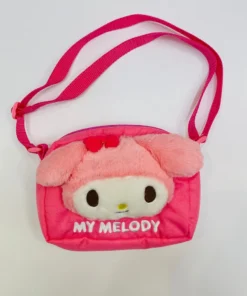 Weactive Inc Sanrio Face Plush Shoulder Pouch